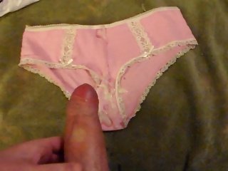 Cum on wife&#039;s panties!