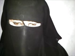 我的眼睛在niqab