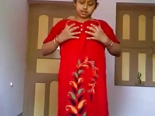 Indiske big boob pige sexet nøgen selfie
