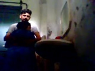indian servent lady fuck in bathroom her house owner