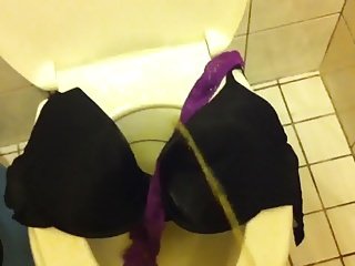 Piss over my Mother in law her lingerie