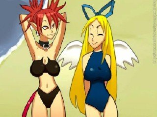 Disgaea- Chapter:69 Etna and Flonne at the Beach
